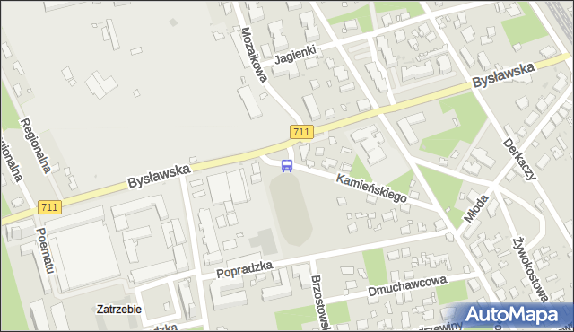 Przystanek Falenica 03. ZTM Warszawa - Warszawa (id 205203) na mapie Targeo