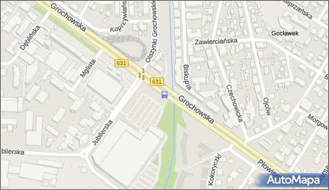 Przystanek Gocławek 02. ZTM Warszawa - Warszawa (id 201402) na mapie Targeo