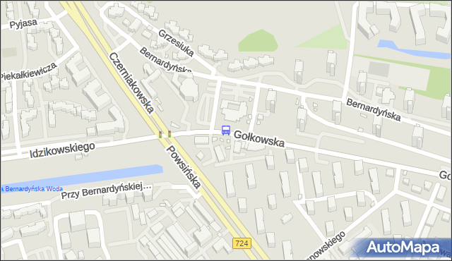 Przystanek Gołkowska 02. ZTM Warszawa - Warszawa (id 306202) na mapie Targeo