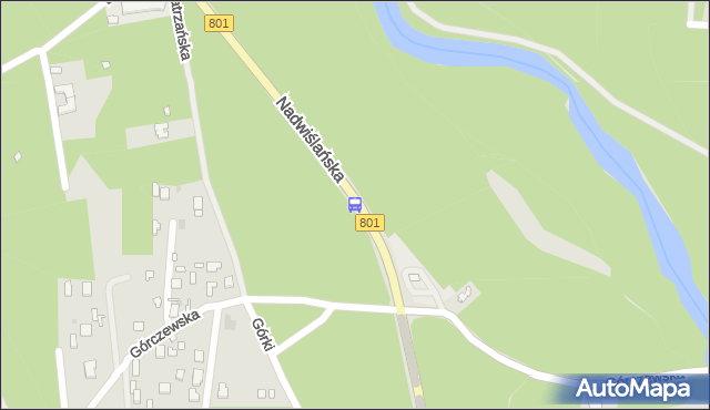 Przystanek Górki 01. ZTM Warszawa - Warszawa (id 223001) na mapie Targeo
