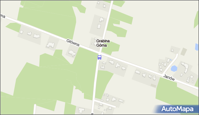Przystanek Grabina - Grabina/Lipowa1. MPKLodz - Łódź (id 3325) na mapie Targeo