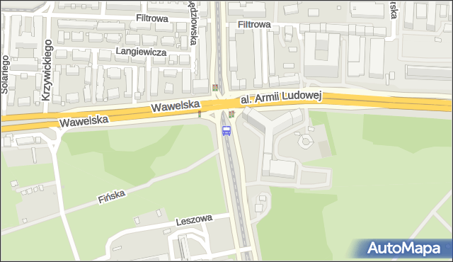 Przystanek GUS 04. ZTM Warszawa - Warszawa (id 709304) na mapie Targeo