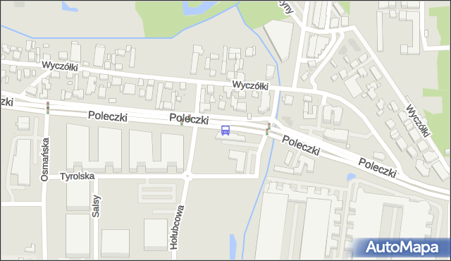 Przystanek Hołubcowa 01. ZTM Warszawa - Warszawa (id 328901) na mapie Targeo