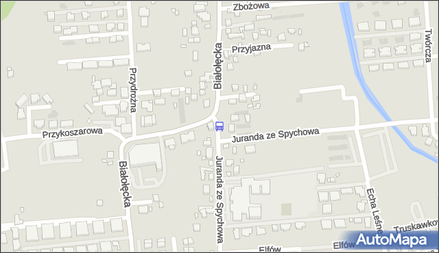 Przystanek Juranda ze Spychowa-Szkoła 01. ZTM Warszawa - Warszawa (id 135301) na mapie Targeo