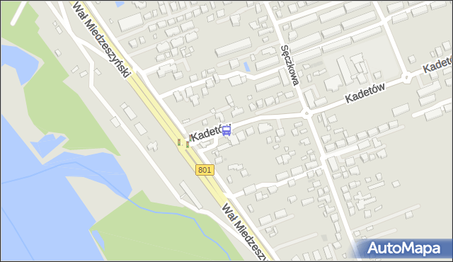 Przystanek Kadetów 04. ZTM Warszawa - Warszawa (id 220604) na mapie Targeo