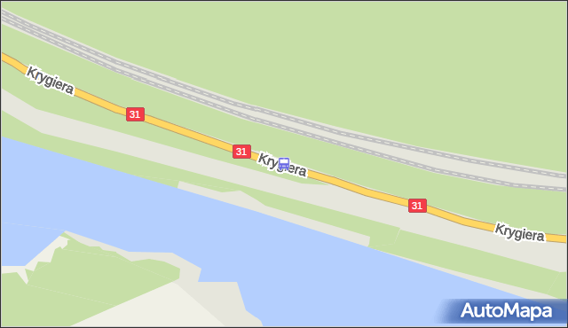 Przystanek Kanał Leśny nż 11. ZDiTM Szczecin - Szczecin (id 62511) na mapie Targeo