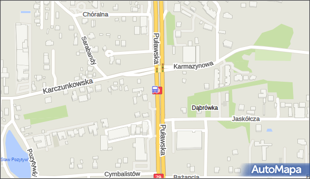 Przystanek Karczunkowska 01. ZTM Warszawa - Warszawa (id 302201) na mapie Targeo