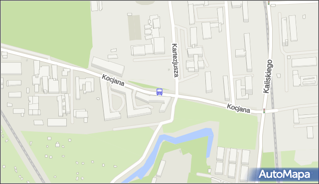Przystanek Kartezjusza 02. ZTM Warszawa - Warszawa (id 509302) na mapie Targeo