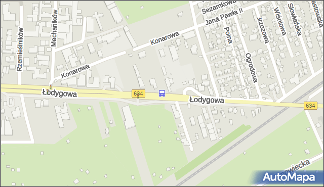 Przystanek Klamrowa 01. ZTM Warszawa - Warszawa (id 106501) na mapie Targeo