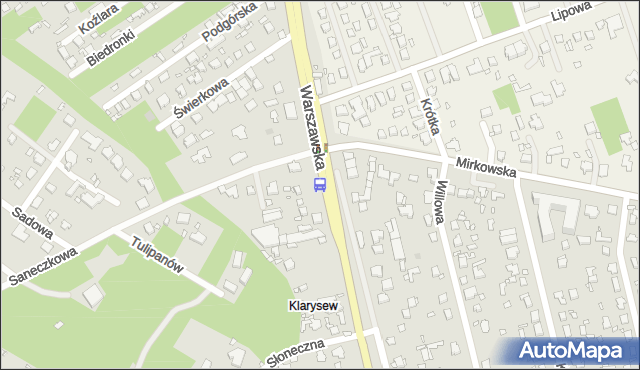 Przystanek Klarysew 01. ZTM Warszawa - Warszawa (id 318801) na mapie Targeo