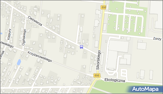 Przystanek Klaudyn 04. ZTM Warszawa - Warszawa (id 611204) na mapie Targeo