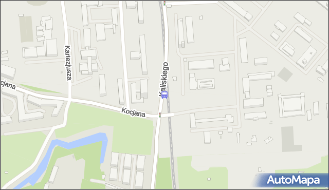 Przystanek Kocjana 02. ZTM Warszawa - Warszawa (id 516302) na mapie Targeo