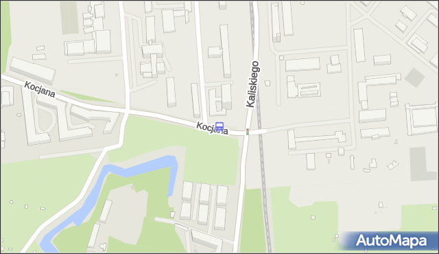 Przystanek Kocjana 04. ZTM Warszawa - Warszawa (id 516304) na mapie Targeo