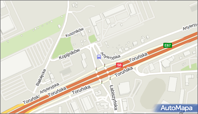 Przystanek Kopijników 02. ZTM Warszawa - Warszawa (id 116602) na mapie Targeo