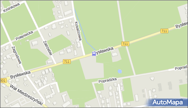 Przystanek Kosaćcowa 02. ZTM Warszawa - Warszawa (id 205402) na mapie Targeo