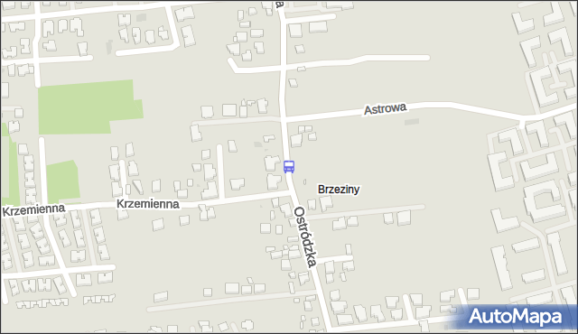Przystanek Krzemienna 02. ZTM Warszawa - Warszawa (id 128502) na mapie Targeo