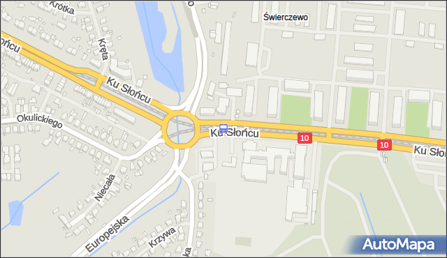 Przystanek Ku Słońcu 23. ZDiTM Szczecin - Szczecin (id 20423) na mapie Targeo