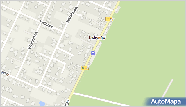 Przystanek Kwirynów 01. ZTM Warszawa - Warszawa (id 611401) na mapie Targeo