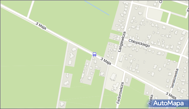Przystanek Langiewicza 02. ZTM Warszawa - Warszawa (id 611902) na mapie Targeo