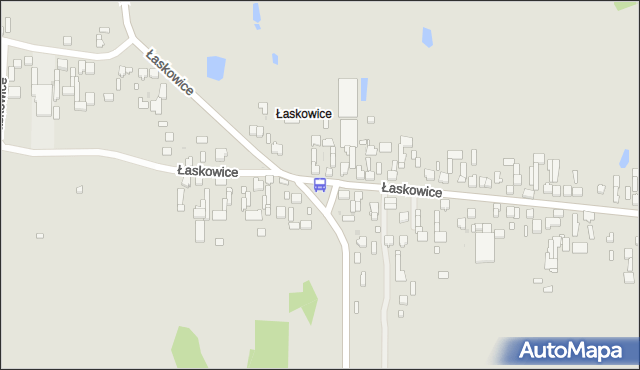 Przystanek Łaskowice - Nad Dobrzynką NŻ. MPKLodz - Łódź (id 518) na mapie Targeo
