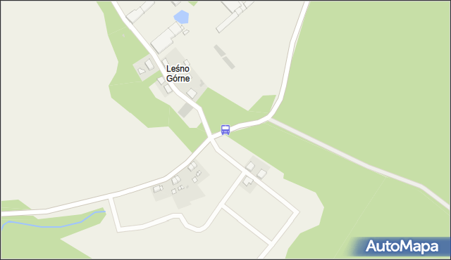 Przystanek Leśno Górne 11. ZDiTM Szczecin - Szczecin (id 52111) na mapie Targeo