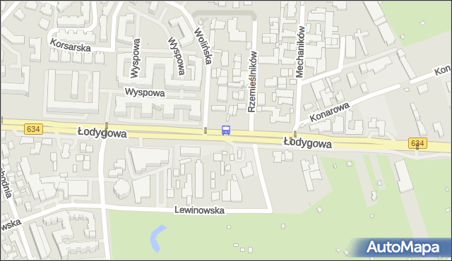 Przystanek Lewinów 01. ZTM Warszawa - Warszawa (id 106401) na mapie Targeo