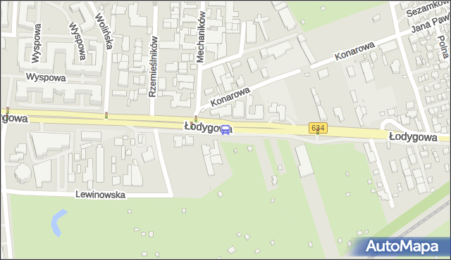 Przystanek Lewinów 02. ZTM Warszawa - Warszawa (id 106402) na mapie Targeo