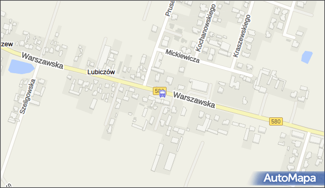 Przystanek Lubiczów 01. ZTM Warszawa - Warszawa (id 514401) na mapie Targeo