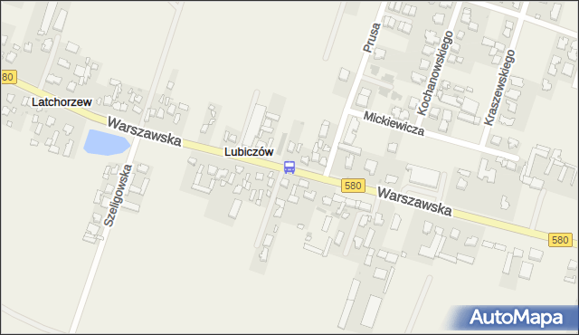 Przystanek Lubiczów 02. ZTM Warszawa - Warszawa (id 514402) na mapie Targeo