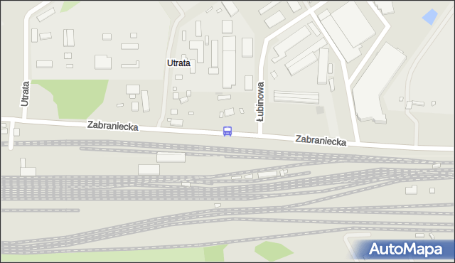 Przystanek Łubinowa 01. ZTM Warszawa - Warszawa (id 104201) na mapie Targeo