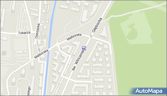Przystanek Malborska 01. ZTM Warszawa - Warszawa (id 131901) na mapie Targeo
