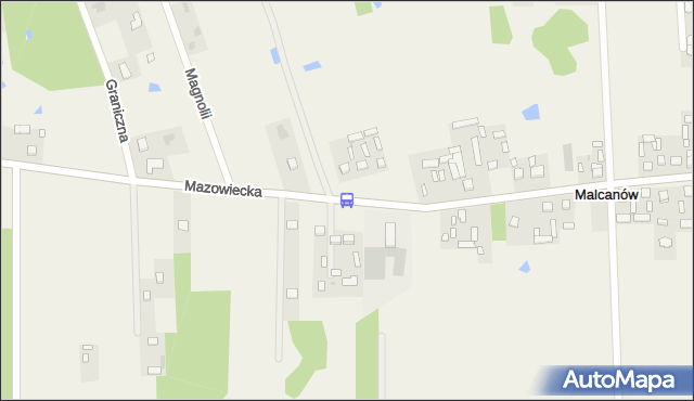 Przystanek Malcanów 01. ZTM Warszawa - Warszawa (id 233601) na mapie Targeo