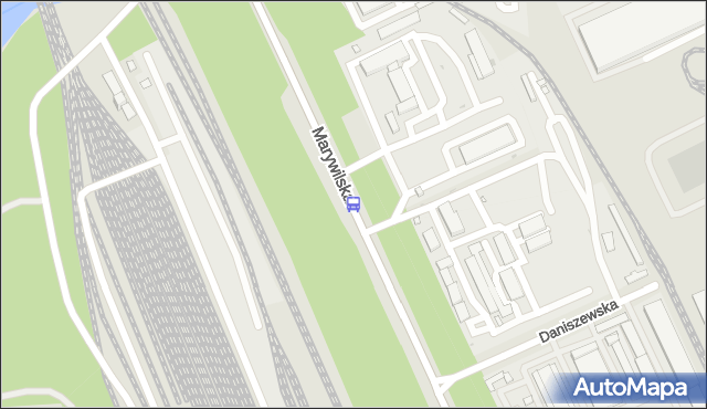 Przystanek Marywilska-Las 02. ZTM Warszawa - Warszawa (id 109402) na mapie Targeo