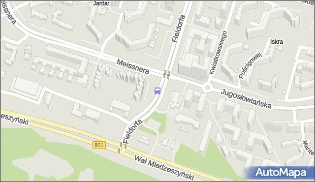Przystanek Meissnera 01. ZTM Warszawa - Warszawa (id 231301) na mapie Targeo