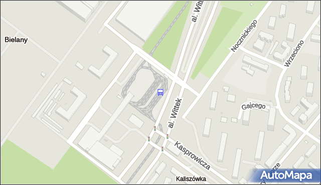 Przystanek Metro Młociny 15. ZTM Warszawa - Warszawa (id 605915) na mapie Targeo