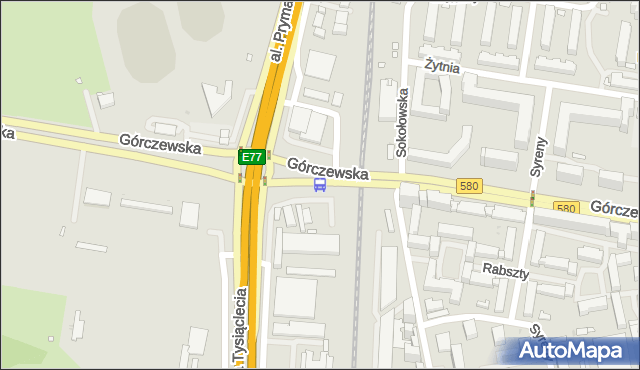 Przystanek Metro Młynów 01. ZTM Warszawa - Warszawa (id 502801) na mapie Targeo
