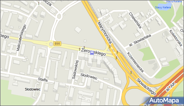 Przystanek Metro Słodowiec 03. ZTM Warszawa - Warszawa (id 600603) na mapie Targeo