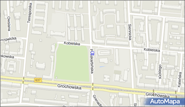 Przystanek Międzyborska 06. ZTM Warszawa - Warszawa (id 200606) na mapie Targeo