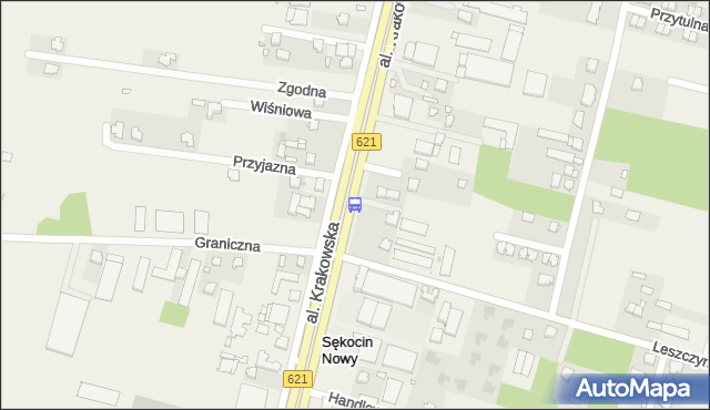 Przystanek Nowy Sękocin 01. ZTM Warszawa - Warszawa (id 406601) na mapie Targeo