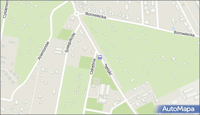 Przystanek Odrębna 01. ZTM Warszawa - Warszawa (id 219601) na mapie Targeo