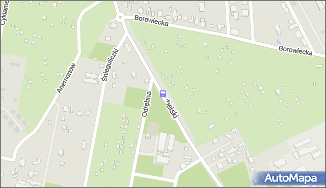 Przystanek Odrębna 02. ZTM Warszawa - Warszawa (id 219602) na mapie Targeo