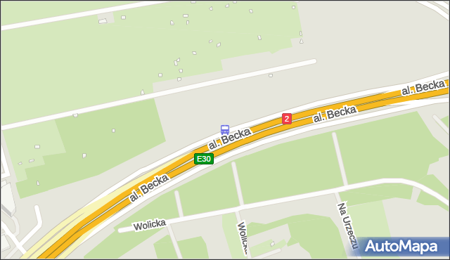 Przystanek Ogrody Działkowe Czerniaków 01. ZTM Warszawa - Warszawa (id 332401) na mapie Targeo
