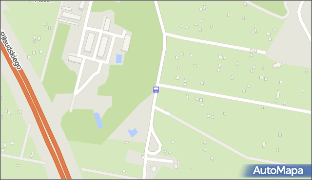 Przystanek Ogrody Działkowe Paluch 02. ZTM Warszawa - Warszawa (id 402502) na mapie Targeo