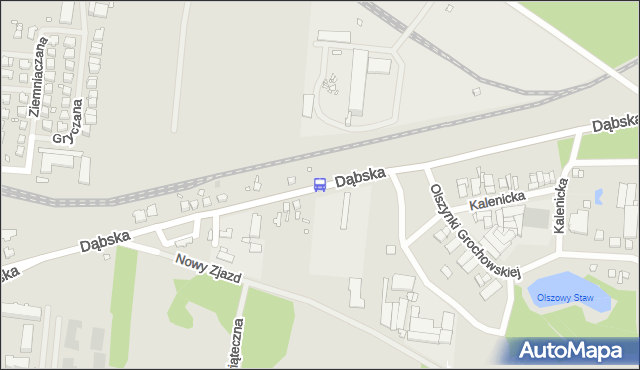 Przystanek Olszynki Grochowskiej nż 11. ZDiTM Szczecin - Szczecin (id 85811) na mapie Targeo