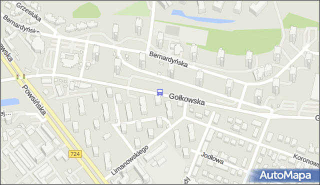 Przystanek os.Bernardyńska 02. ZTM Warszawa - Warszawa (id 308902) na mapie Targeo