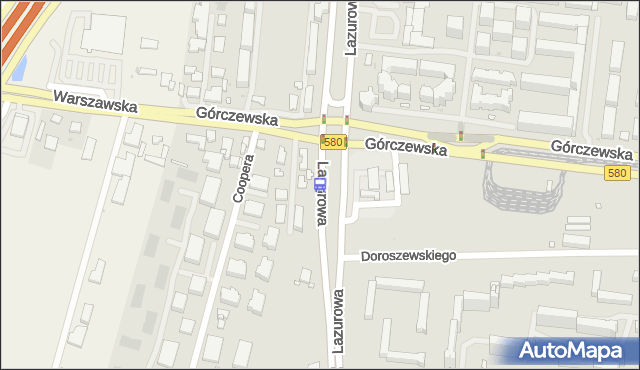 Przystanek os.Górczewska 01. ZTM Warszawa - Warszawa (id 505001) na mapie Targeo
