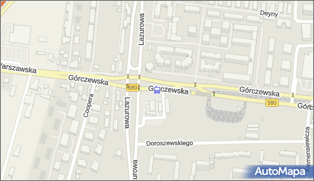 Przystanek os.Górczewska 03. ZTM Warszawa - Warszawa (id 505003) na mapie Targeo
