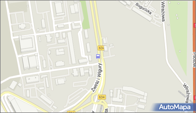 Przystanek Ośrodek Wojskowy 01. ZTM Warszawa - Warszawa (id 403901) na mapie Targeo