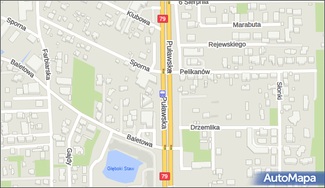 Przystanek Pelikanów 01. ZTM Warszawa - Warszawa (id 301901) na mapie Targeo