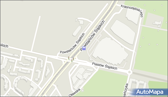 Przystanek Piastów Śląskich 01. ZTM Warszawa - Warszawa (id 506201) na mapie Targeo
